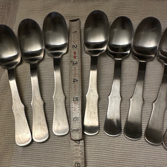Dansk Nova ll Stainless Spoons Set Of 8 Flatware - Picture 8 of 8